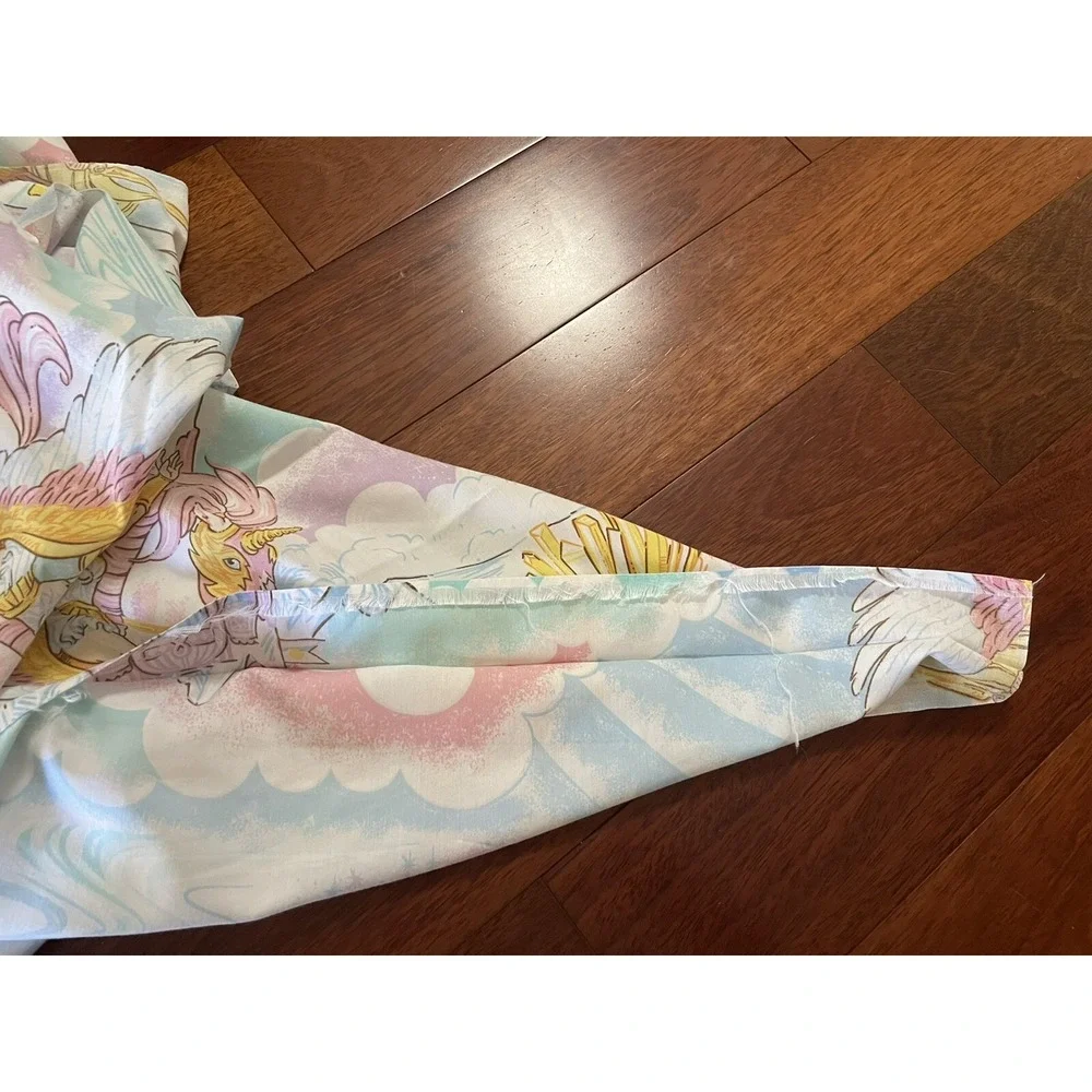 Vintage‎ She-Ra Twin Flat Bed Sheet  Princess of Power 1985 Mattel USA Rare HTF